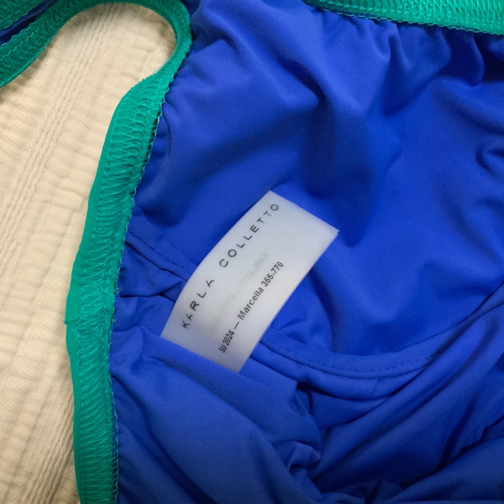 New Karla Colletto Color Block Swimsuit - image 4